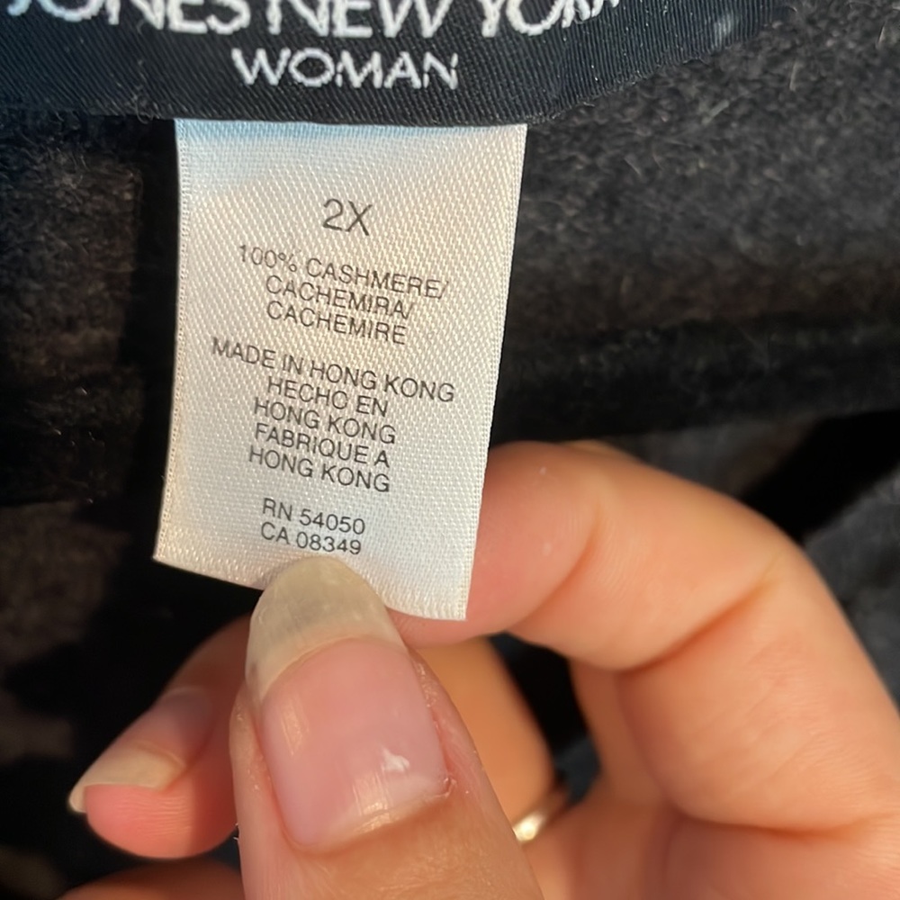 Cashmere Long Sleeve Button Down Sweater - image 4